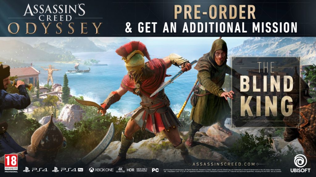Pre-order Assassin's Creed: Odyssey