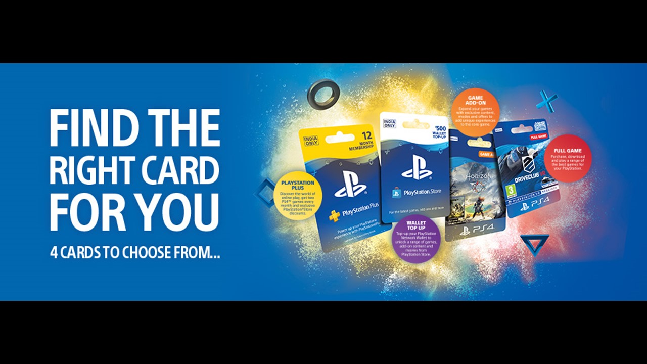 PlayStation Store Wallet Top-up in India