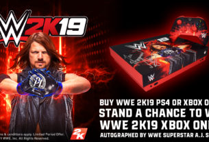 WWE 2K19 themed Xbox One X